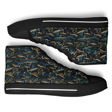 Chokefish™ Urban Peak Retro High Tops-Marine-003-2